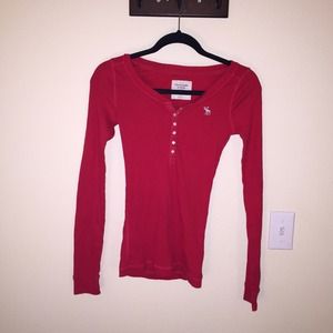 Red Abercrombie Thermal