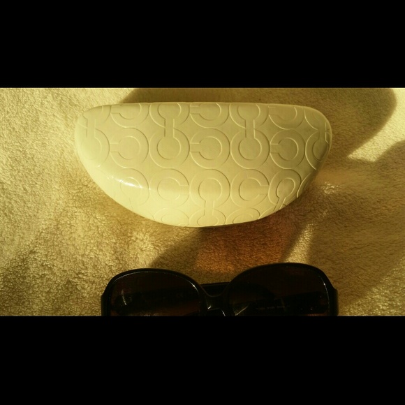 Coach sunglass case (only)