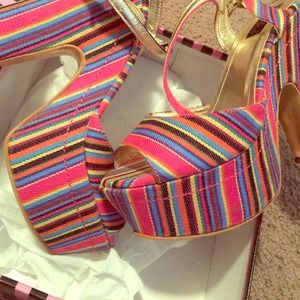 Spring Pep toe high Heels