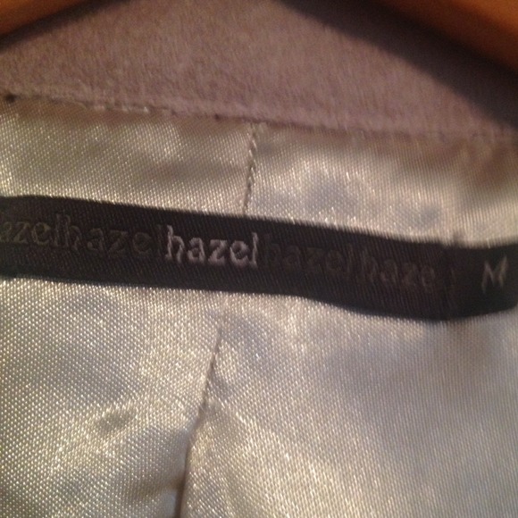 Hazel M wool lined coat beige cream anthropologie - Picture 4 of 4