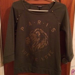 Express Mid sleeve sweater