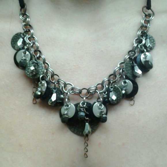 Handcrafted, Classy Tribalesque Bangle Necklace - Picture 3 of 4