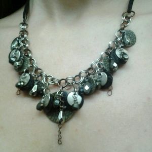 Handcrafted, Classy Tribalesque Bangle Necklace