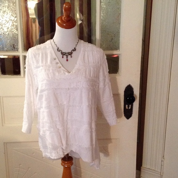 White Cotton Breezy Skirt & Top