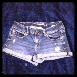 American Eagle Shorty Shorts