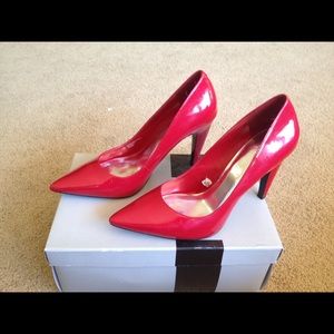 Red Patent Leather Heels
