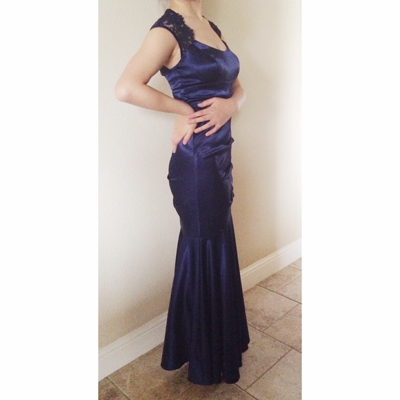 Xscape Prom Dress Blue