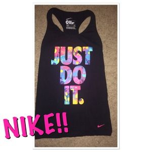 Nike slim fit racer back tank