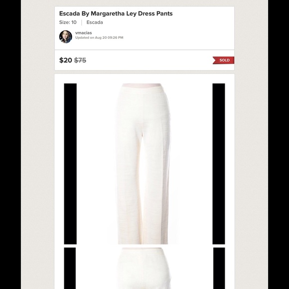 ESCADA DRESS PANTS