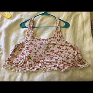 Floral tank top