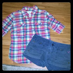 American Eagle button down shirt