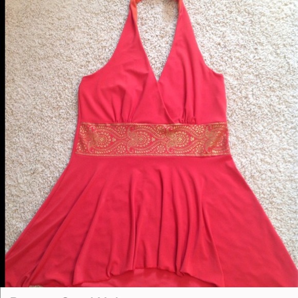 Bundle coral dress and black dress