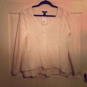 Cozy Cream Knit Sweater