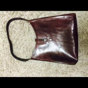 Leather handbag