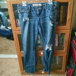 Hollister destroyed Laguna skinny jeans
