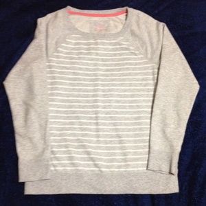 Cute Sweater with Striped Detailing