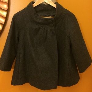 Black  waist length sweater