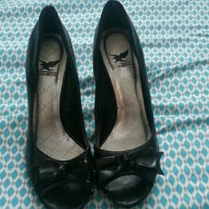 Shiekh black heels