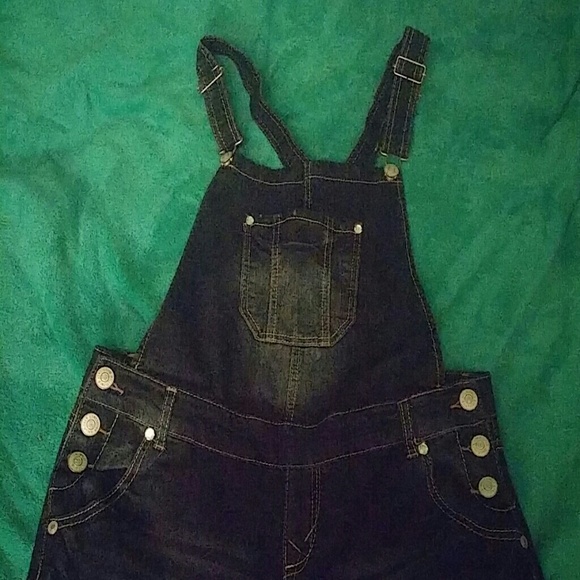 SKINNY JEAN OVERALLS - Picture 2 of 4