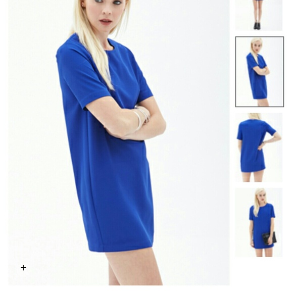 Cobalt Blue Woven Dress!!
