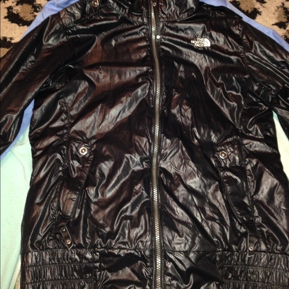 Worn once, North face windbreaker jacket.