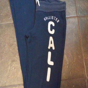 Hollister sweat pants - size small