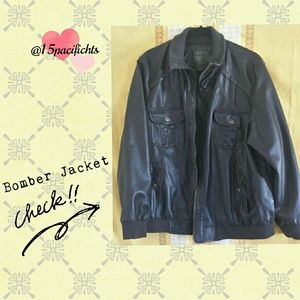 Dollhouse Chocolate Brown Bomber Jacket