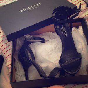 Brand new Nasty Gal strappy heels