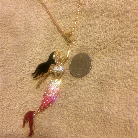 🚫sold in bundle🚫 betsey Johnson mermaid necklace - Picture 4 of 4