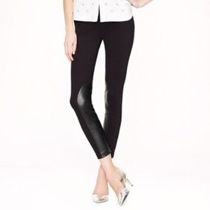 J. Crew Jodphur Leather Pants