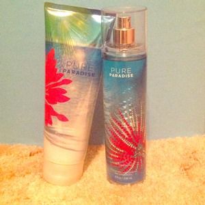 Bath & Body Works Pure Paradise 🐠🌺🌴