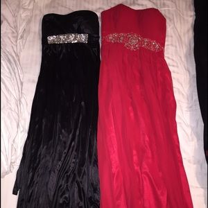 Black size m/L $35 red size S $50