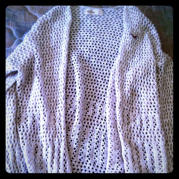 Hollister Sweaters - Hollister crochet cardigan