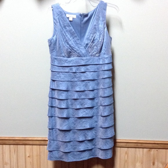 Last chance. Layered light blue dress