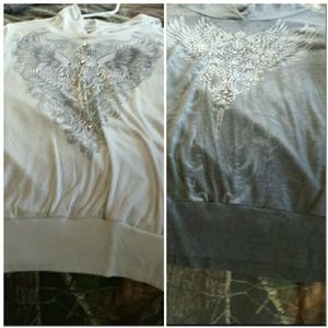 Rhinestone sweatshirtz