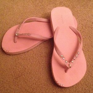 Hand crafted flip flops