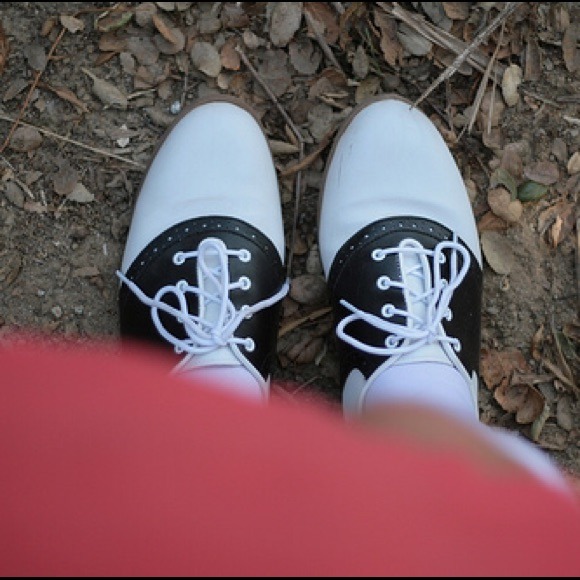 Suzy Bishop Cheerleader Saddle Shoes