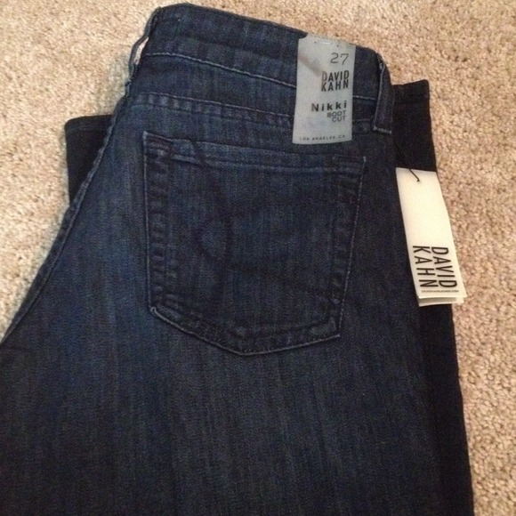 David Kahn Nikki boot cut jean size 27 inseam 32