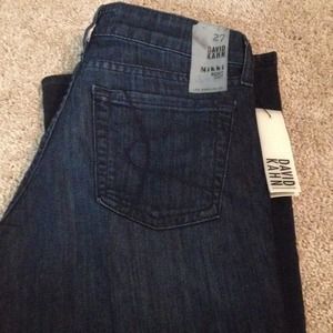 David Kahn Nikki boot cut jean size 27 inseam 32
