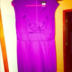 Bright purple dress size XL