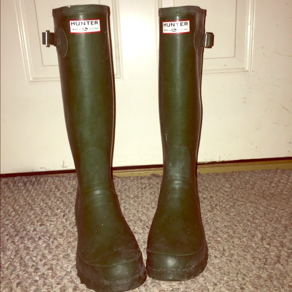Vintage gently used hunter boots