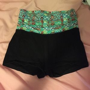 Aerie fold over yoga shorts