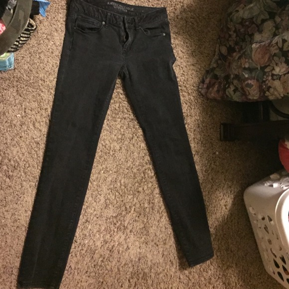 Skinny black jeans