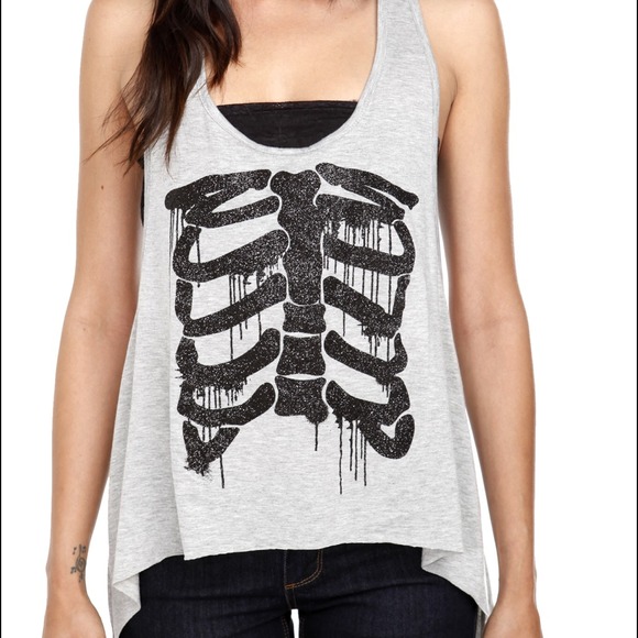 HT drip rib cage tank