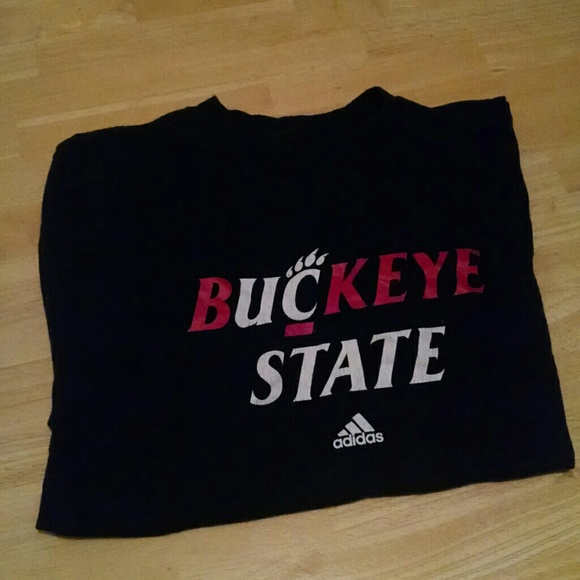 Mens adidas ohio state/uc tee