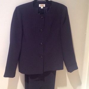 Blue Pant Suit by Talbots