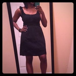 Mossimo Black Summer Linen Dress