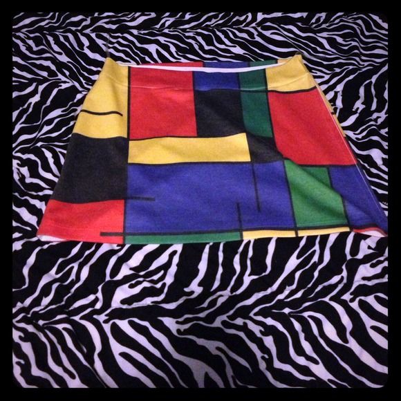 Color block skirt - Picture 1 of 1