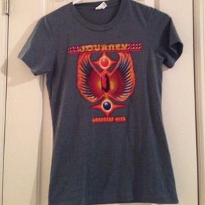 Journey greatest hits fit Tee.