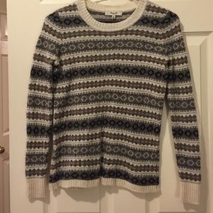 Madewell Sweater 100% Wool